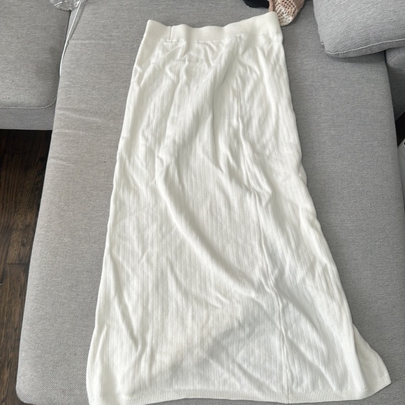 Free people long white skirt size XS - Picture 3 of 4